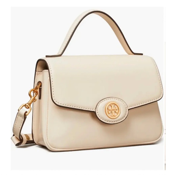 Tory Burch Women's Small Robinson Spazzolato Top Handle Bag - Picture 1 of 14